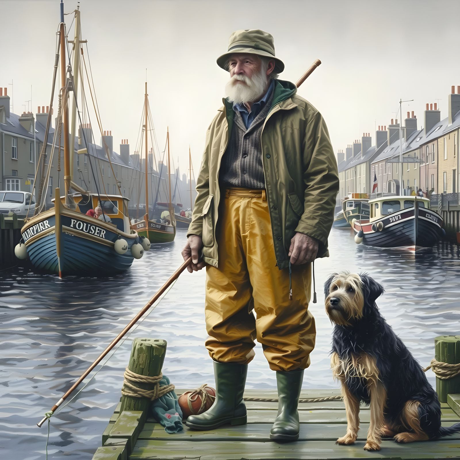 Old fisherman