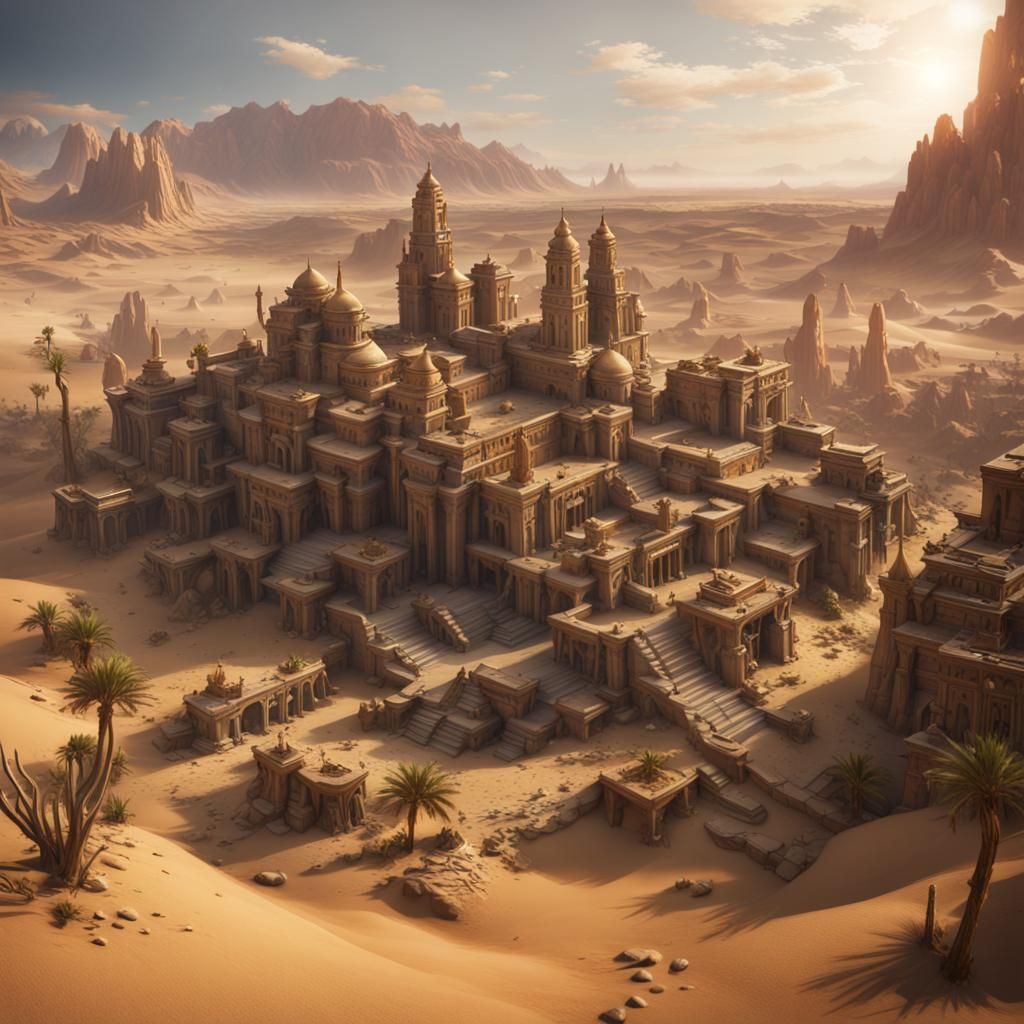 Desert Oasis: An Ancient City Reimagined