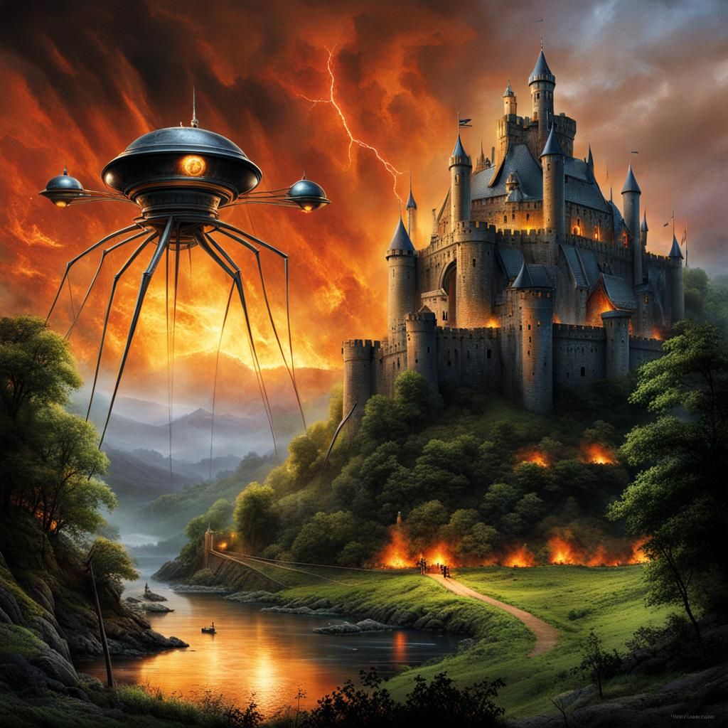 War of the Worlds in Medieval times
