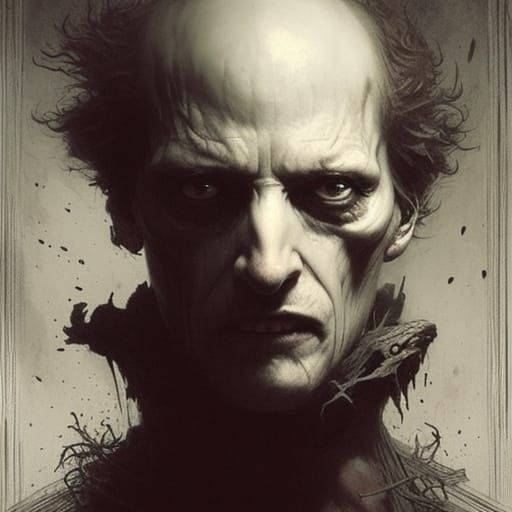 Horrific Scene in Gustave Doré Style