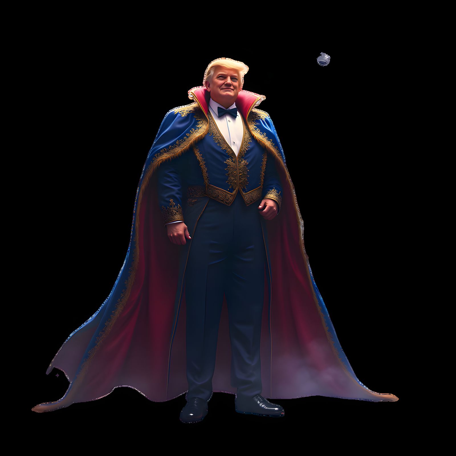 Donald Trump's Return: A Fantastical Matte Painting