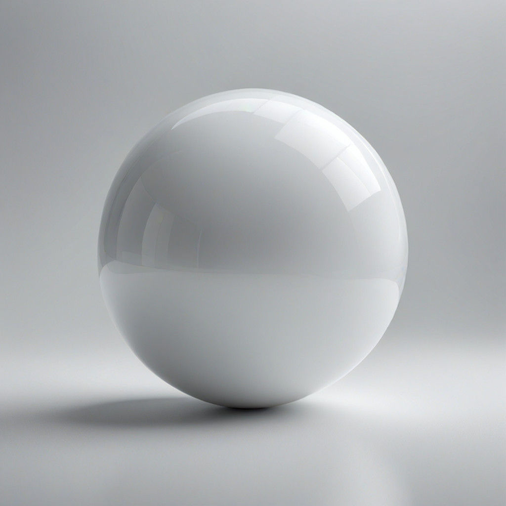 White Globe Radiance in Softbox Lighting