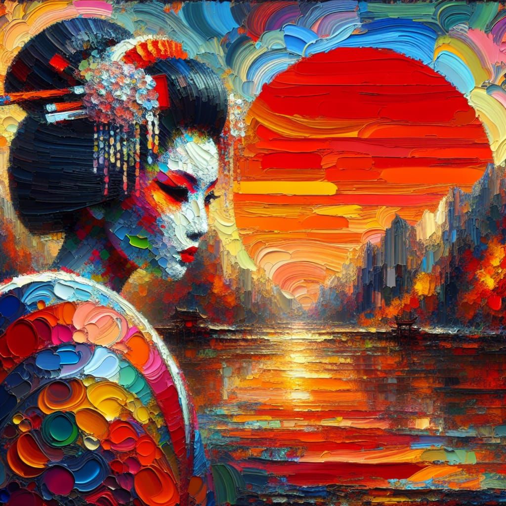 Neo Impressionist. Paradox Catalyst maximalist. A Japanese G...