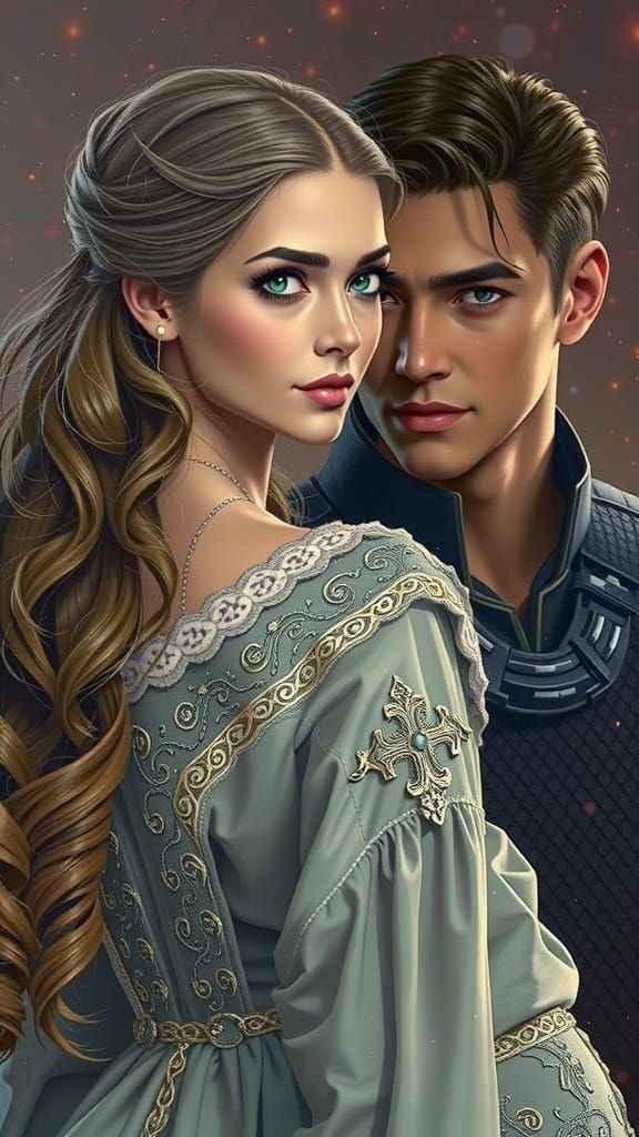 Cyberpunk Sith Lord Wields Crimson Lightsaber in Dark Galaxy