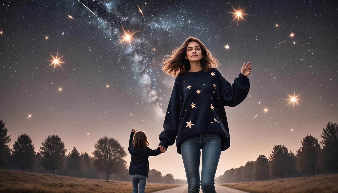 Girl Bids Farewell to Stars and Magical Creatures
