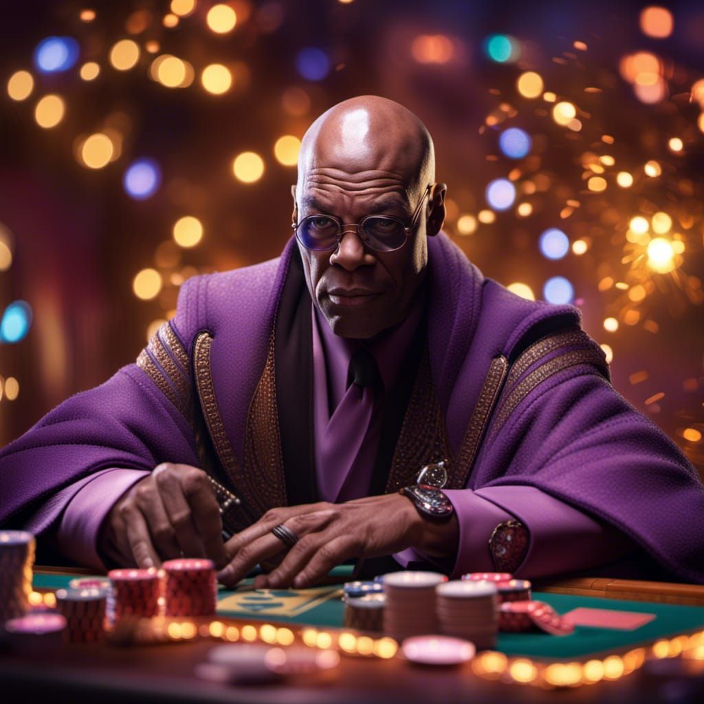 Mace Windu Plays Poker in Hyperrealistic Detail