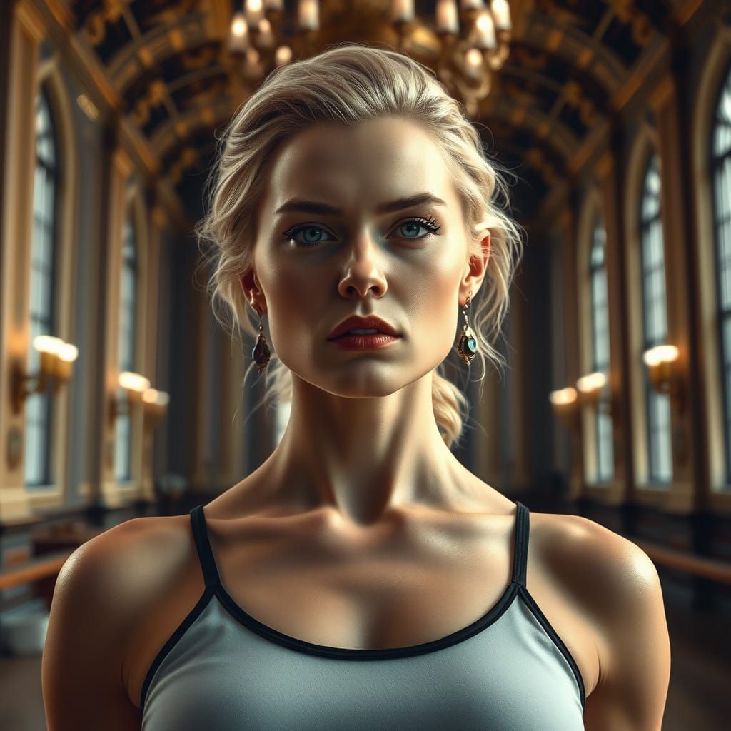 Elegant Dance Instructor Exudes Intensity in a Realm of Conc...