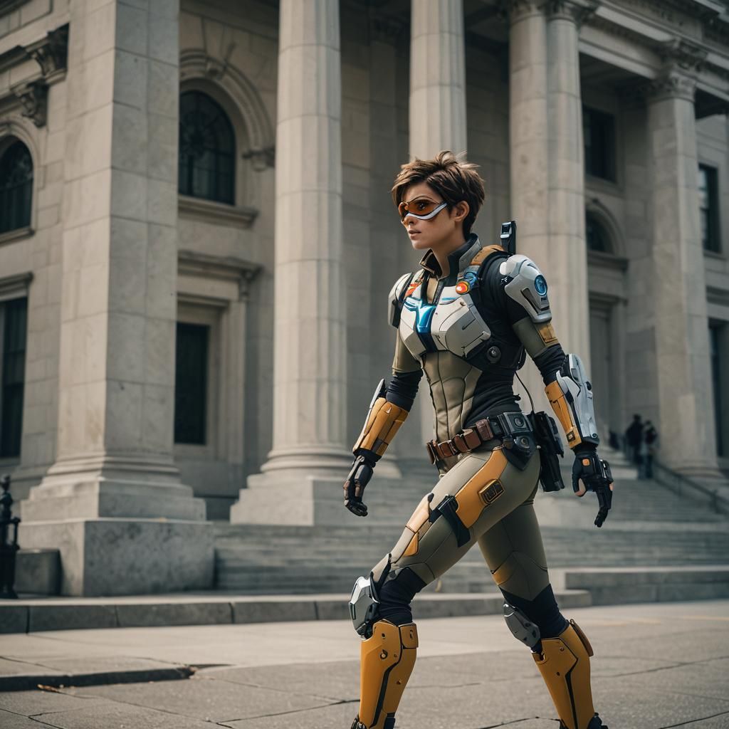 Tracer in Washington DC: Cinematic Film Still