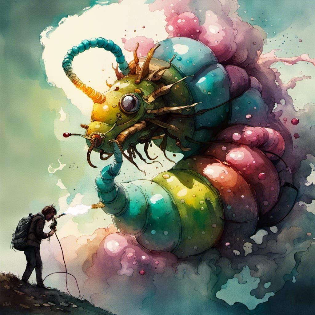 Caterpillar photoshoot