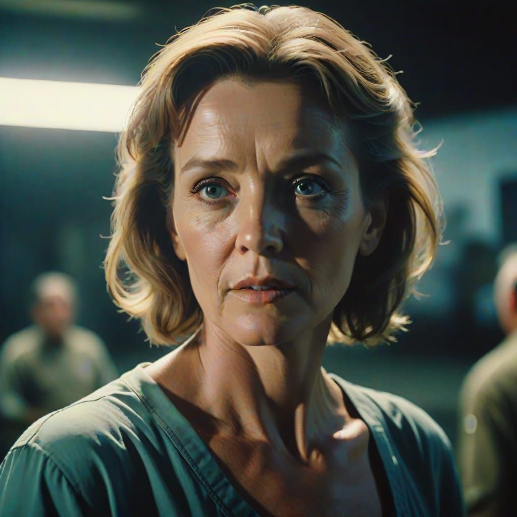 Ethereal Portrait of a Timeless Beauty in Cinematic Style