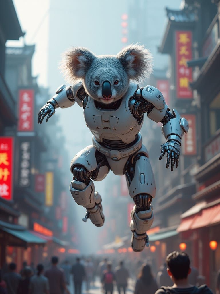 Cyborg Koala
