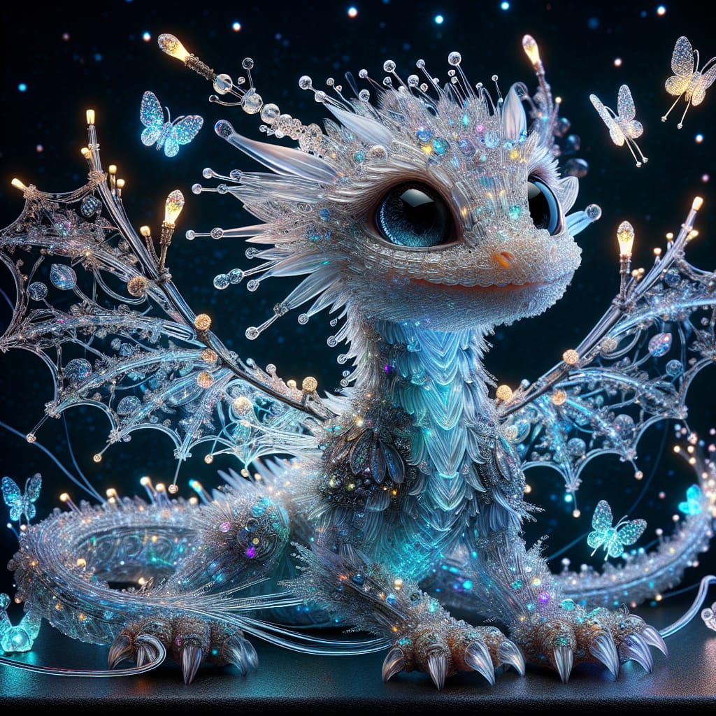 Fiber optic dragon