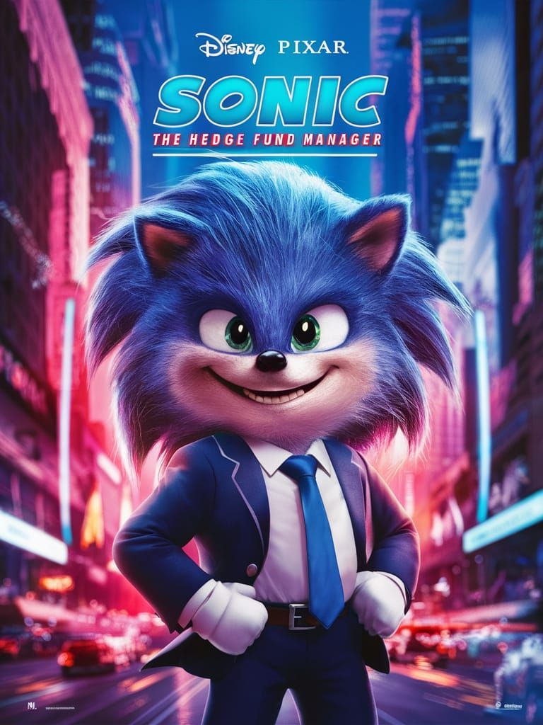 Sonic the Hedge Fund Manager Movie Poster