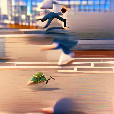 Abstract Image Generated from Simple Phrase