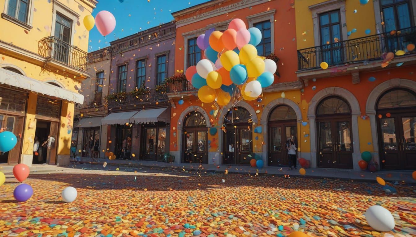 Whatdoya Know Show Performs Near Town Entrance in Splash Art...