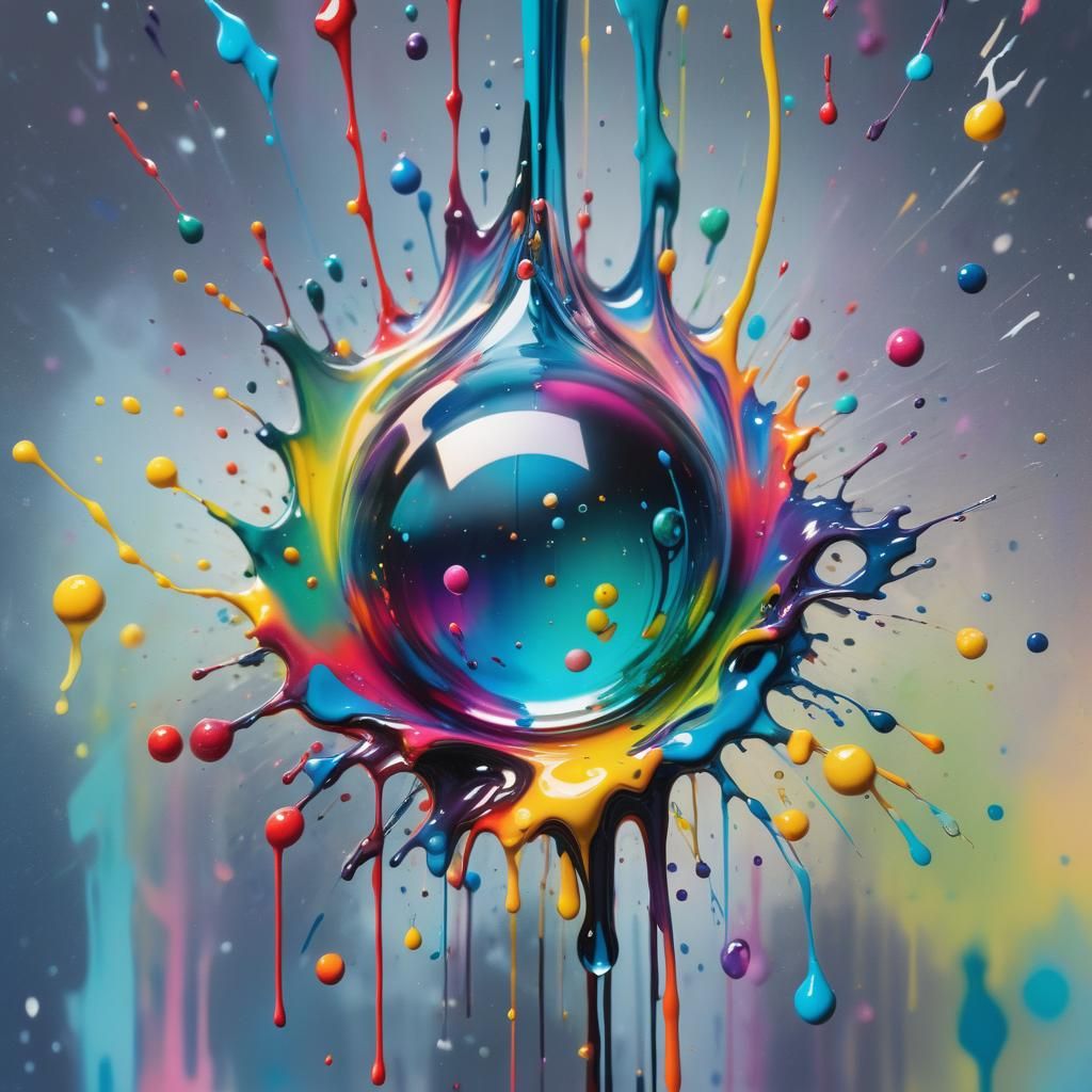 Miniature Universe in a Water Drop