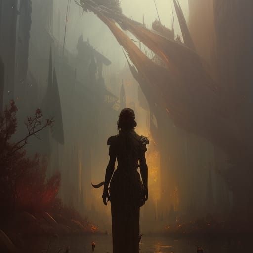 Dark Fantasy Concept Art in Unreal Engine