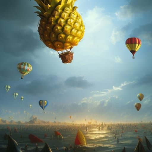 Balloon Festival Over Pineapple Sea, Dynamic Lighting