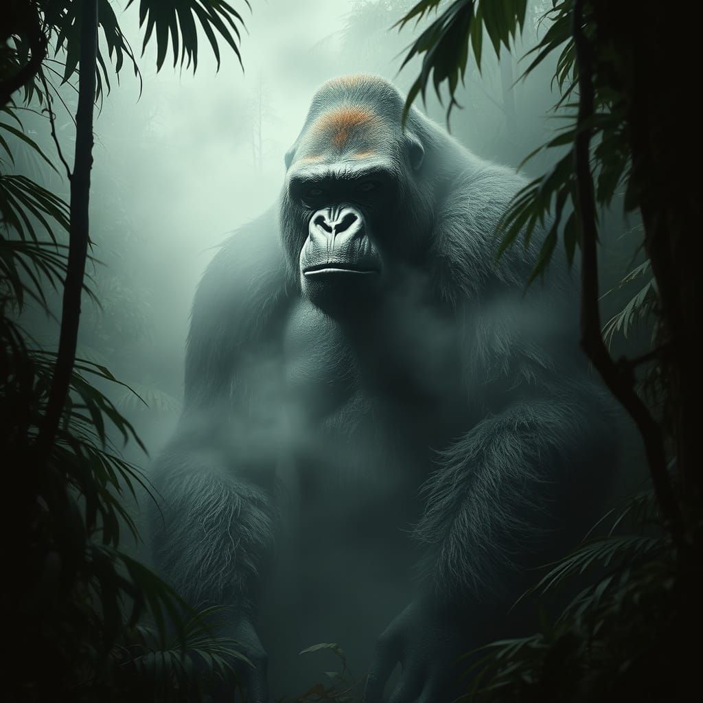 Gorilla in the mist (with apologies to Jane Goodall  (mist  DC 997)