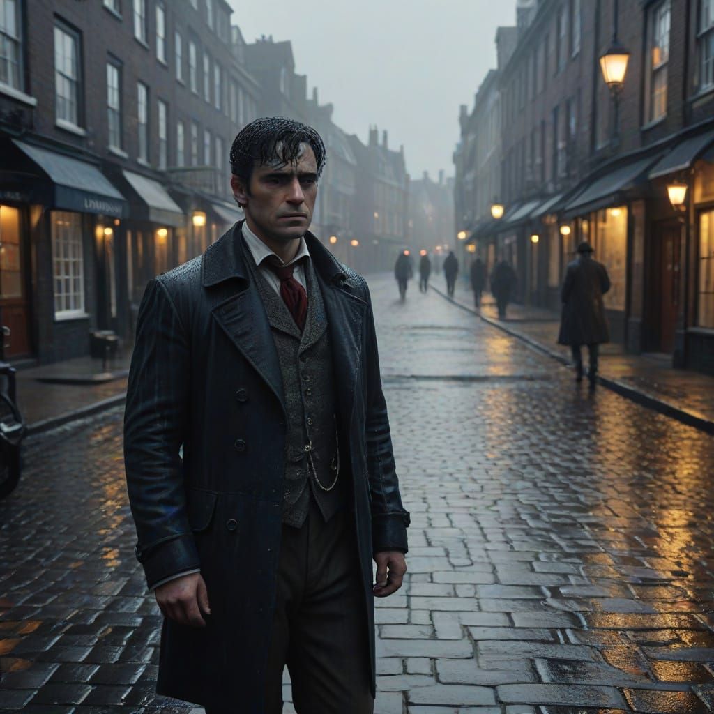 Despair in a Rain-Soaked Harbor City