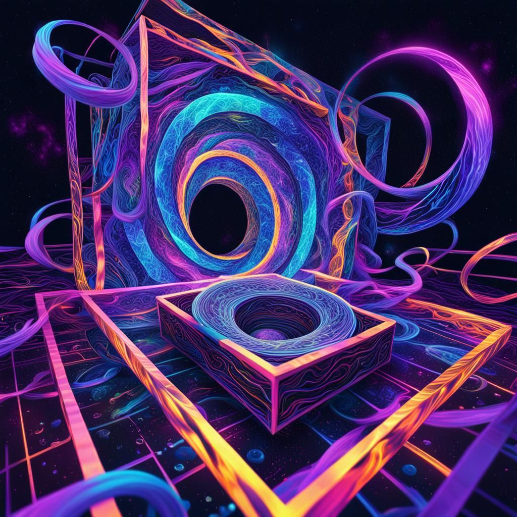 Cosmic Boxes Dissolve into Infinity