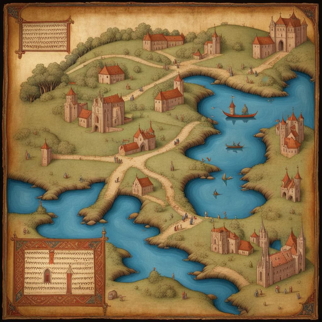 Hyperdetailed Medieval Writings