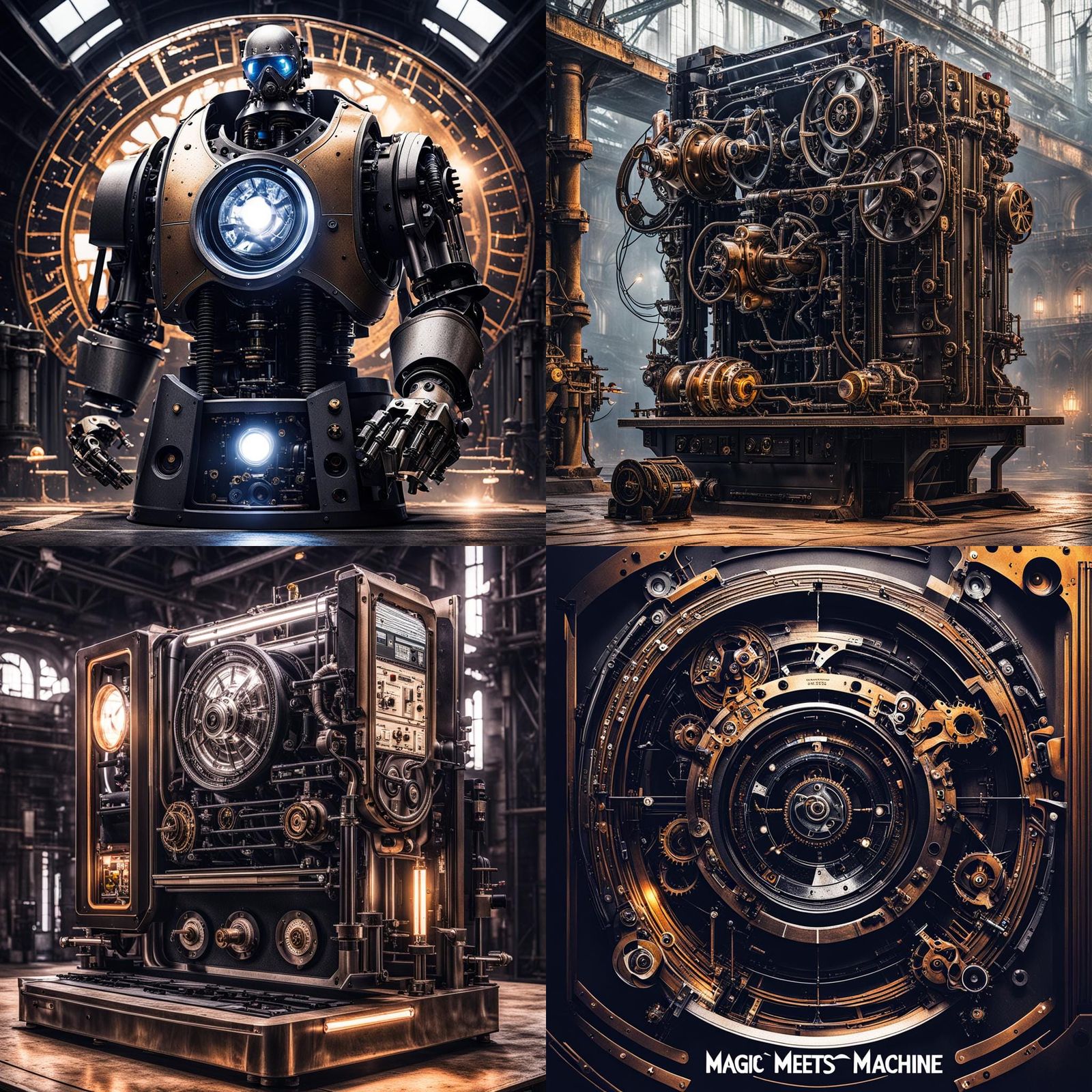 Magic Meets Machine: An AI Interpretation