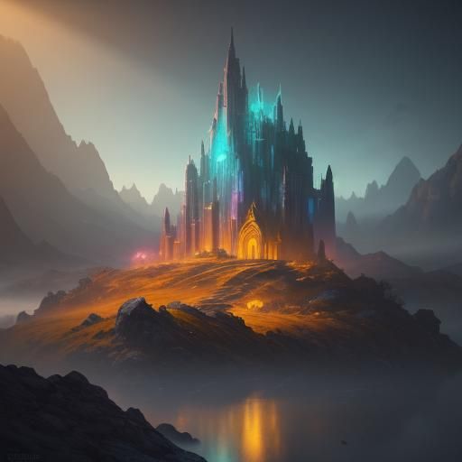 Gem of the Mind: Mystical Matte Painting