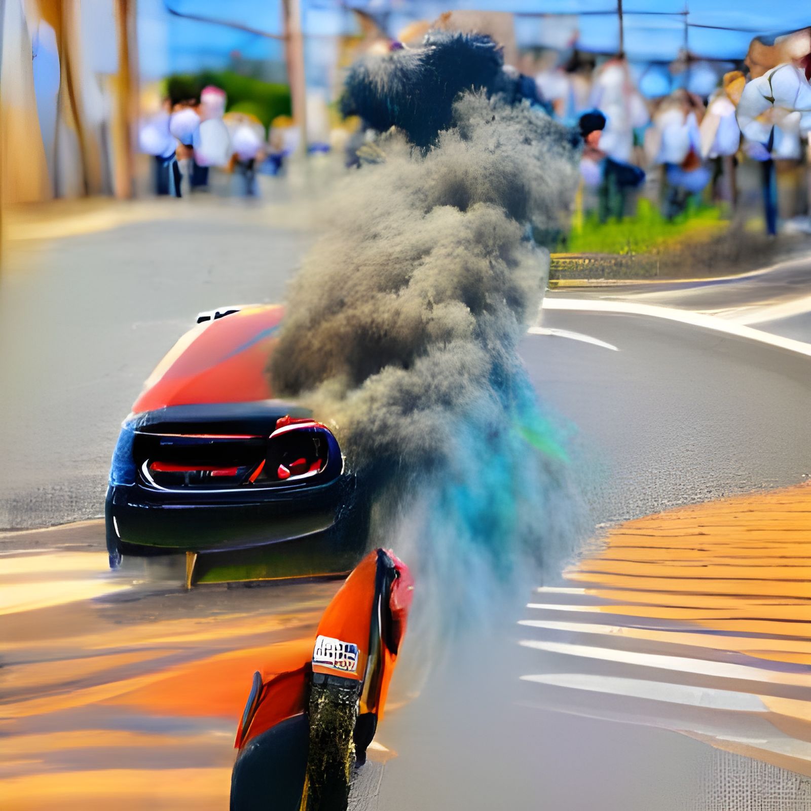 AI Generated Image of Burnout