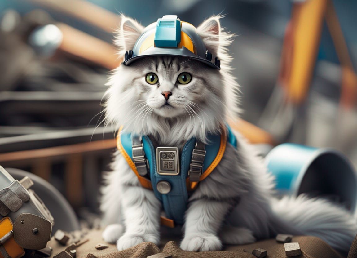 Bob Builder cat