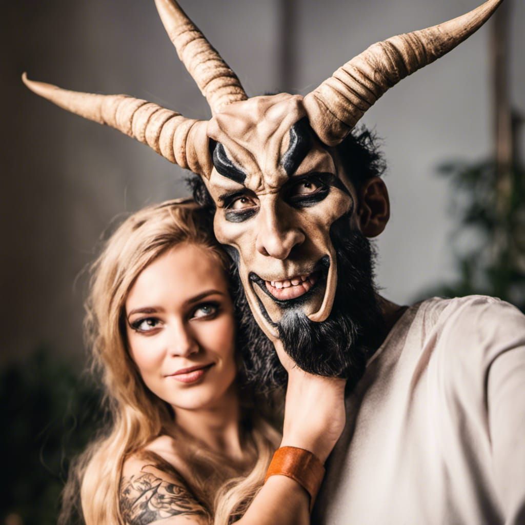 Baphomet and his Girlfriend X
