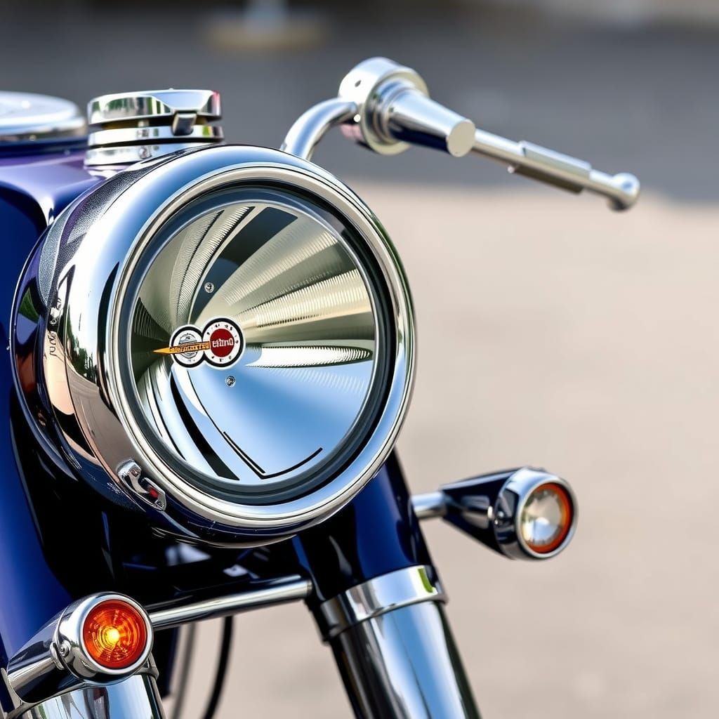 Chrome Cityscape at Dusk