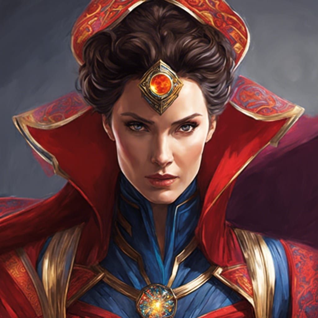Woman as Doctor Strange