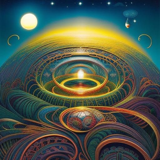 Fairytale Lights of Sun, Moon, Electricity, and Magnetism