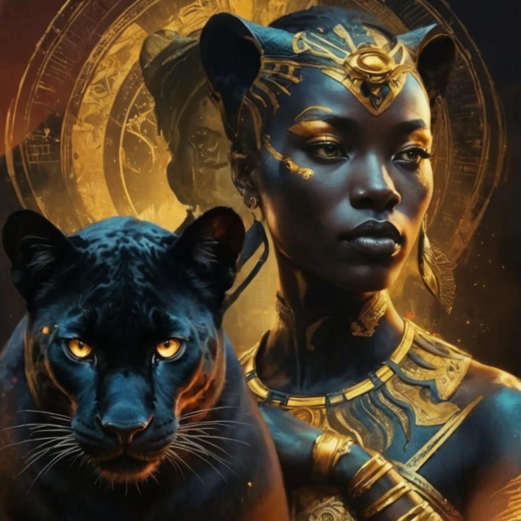 The Black and the panter.