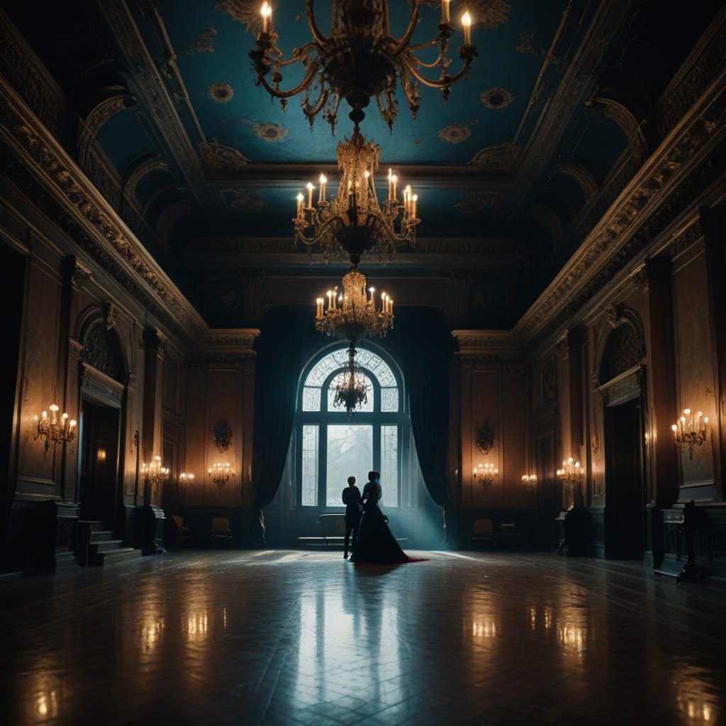 Eerily Empty Ballroom on New Year's Eve