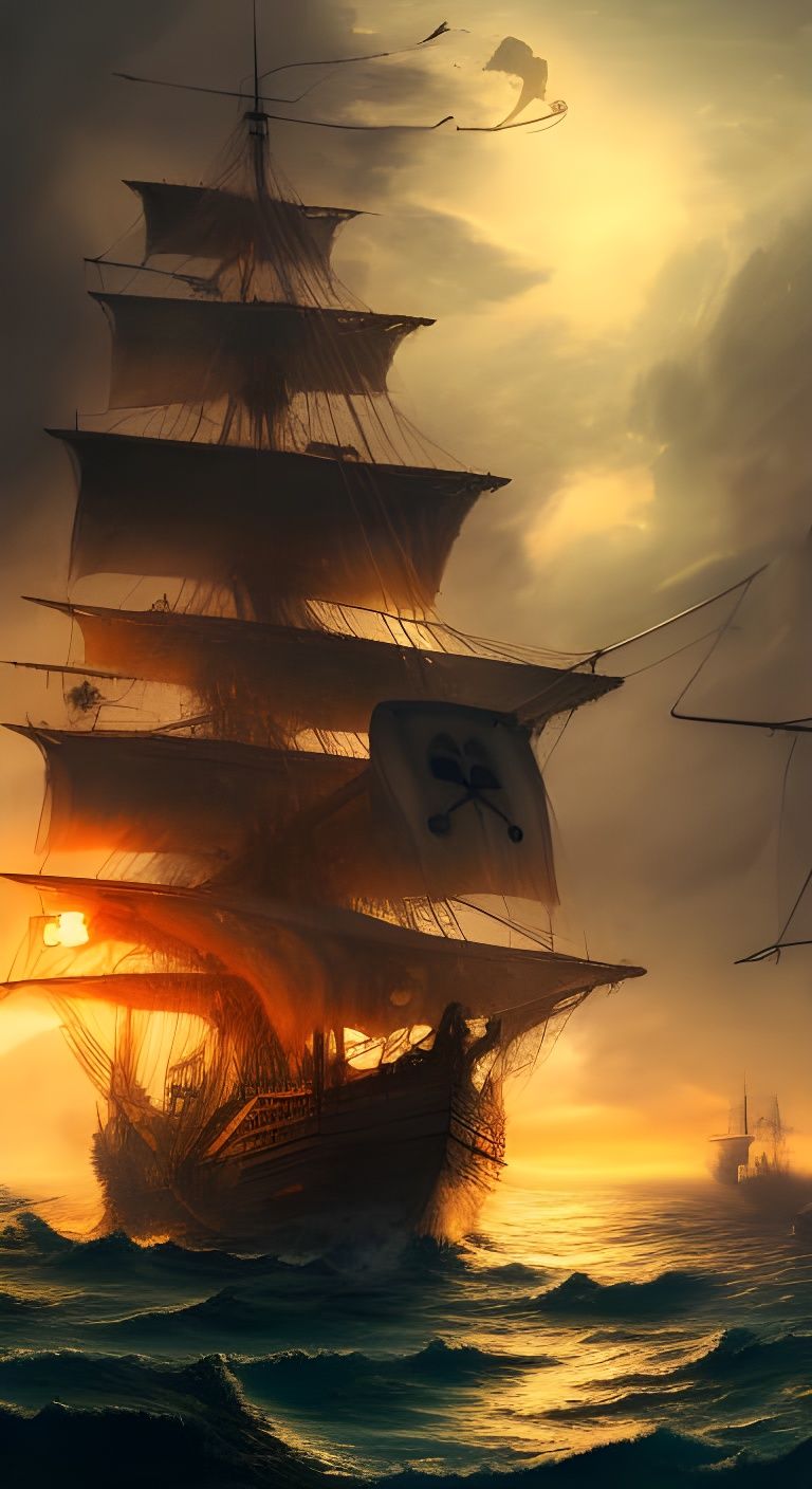 Pirate frigate