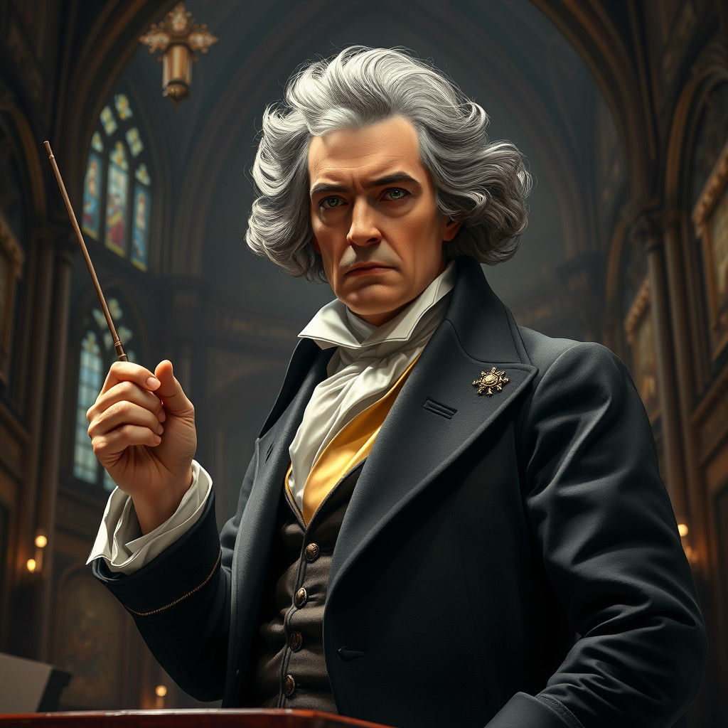 Beethoven Conducts in a Renaissance Cathedral