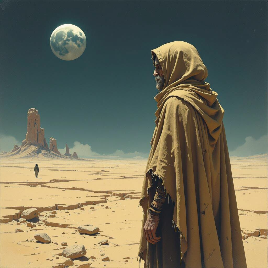 Post-Apocalyptic Vision of Future in Dystopian Style