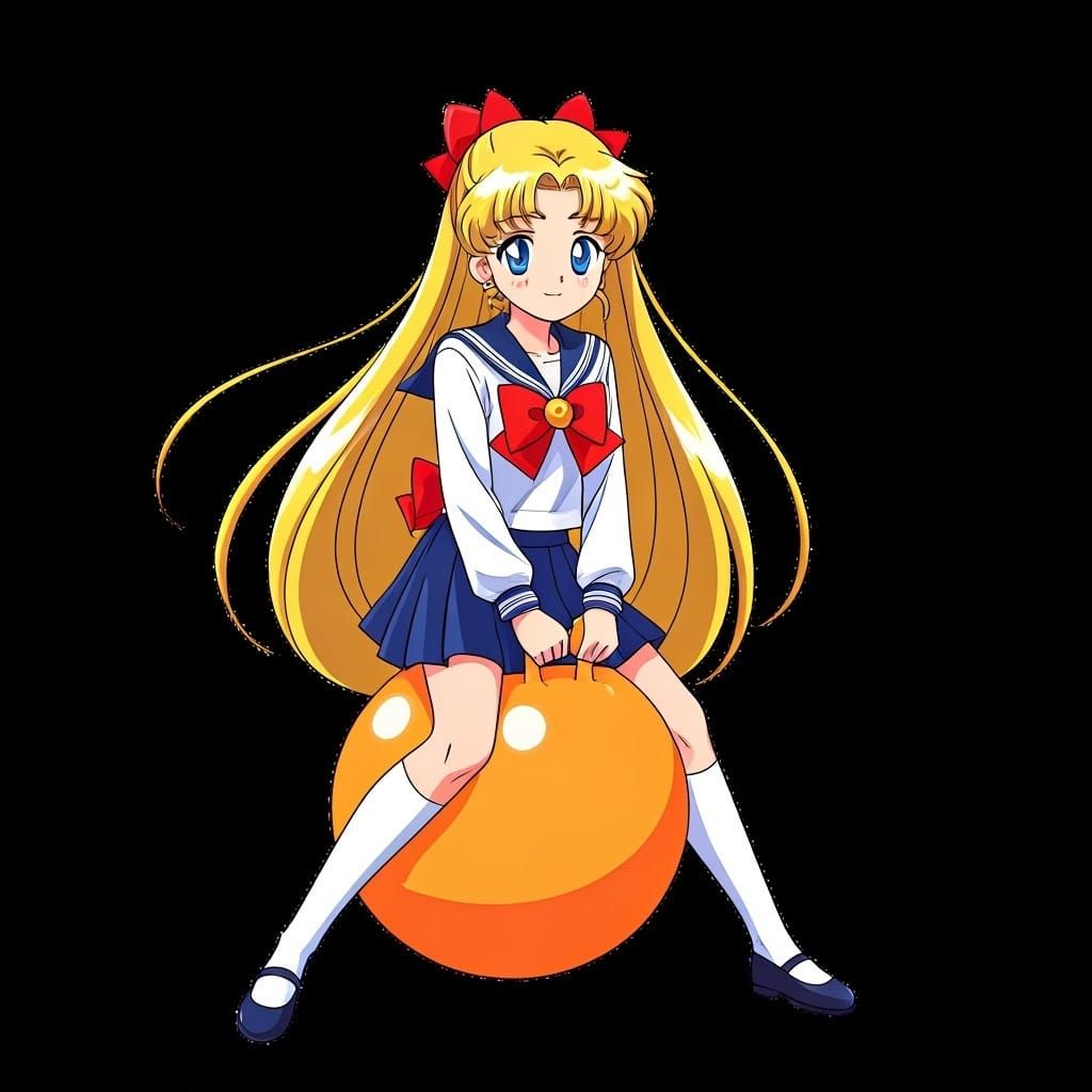 Sailor Moon's Minako Aino in Sailor Fuku