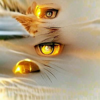 Captivating Golden Eyes: A Striking Close-Up