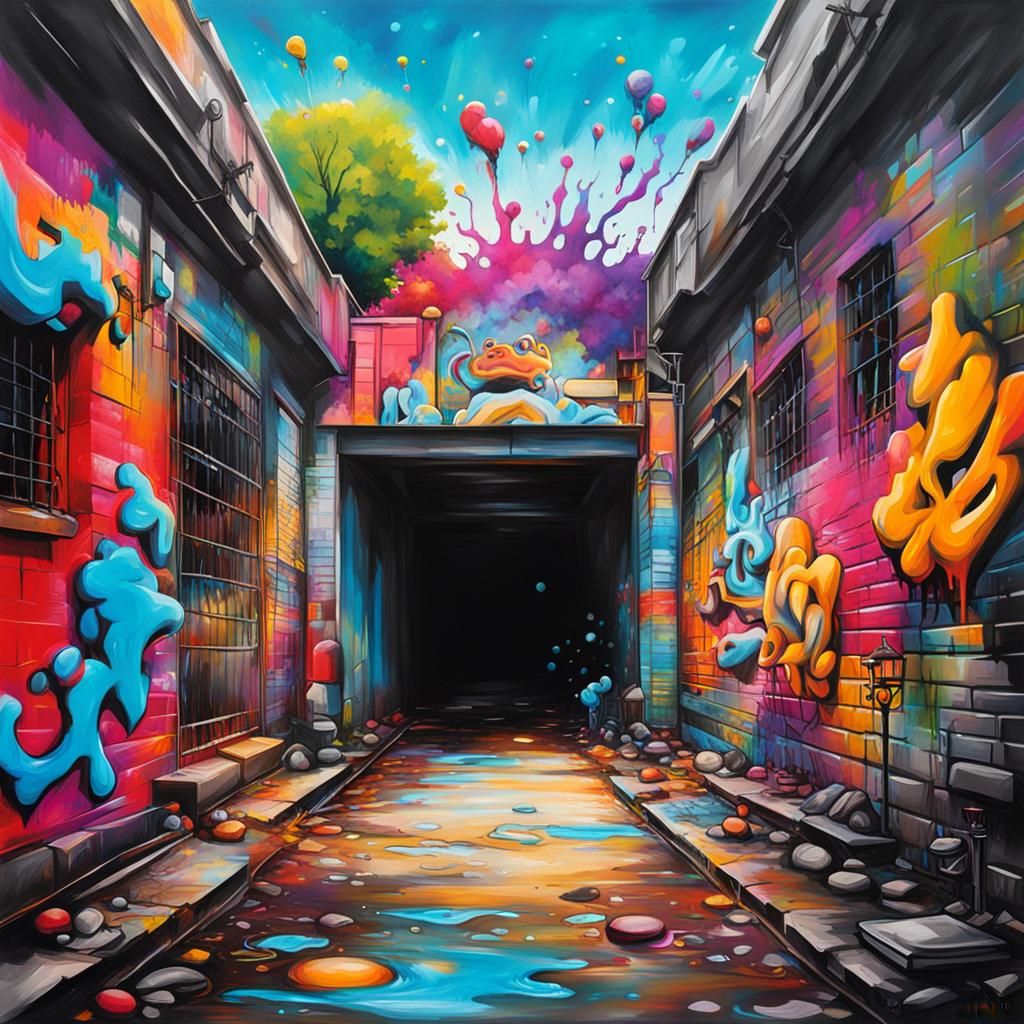 Graffiti Art: Self as an Existing Being