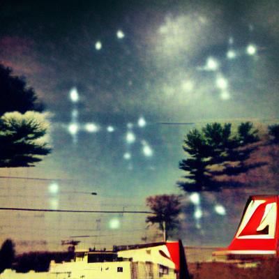 Vibrant Stars in the Night Sky