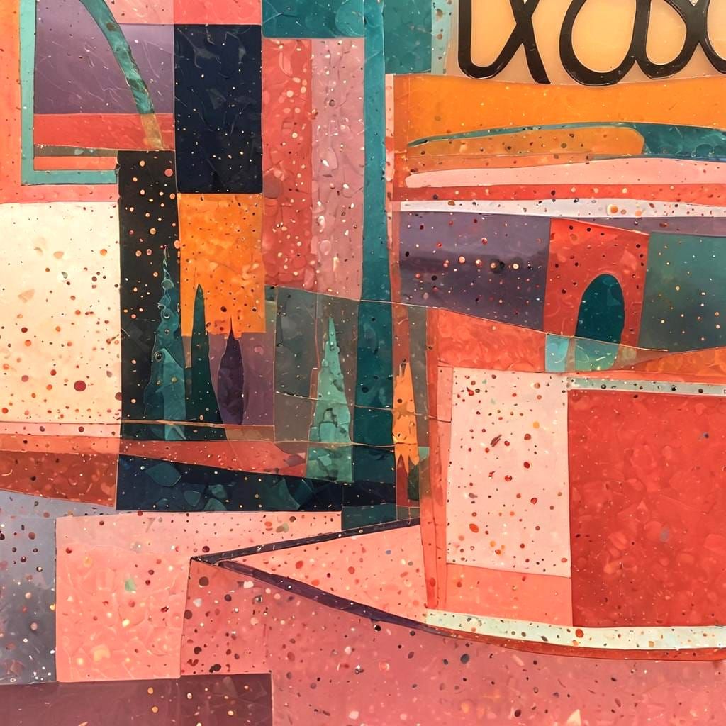 Reverse Painted Glass Art: Translucent and Dimensional