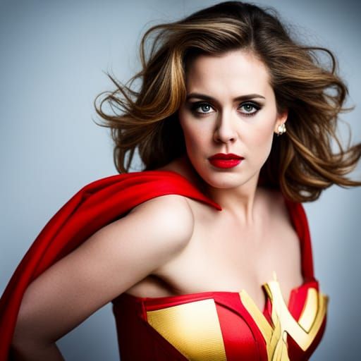 Adele as Wonder Woman, Professional Photography
