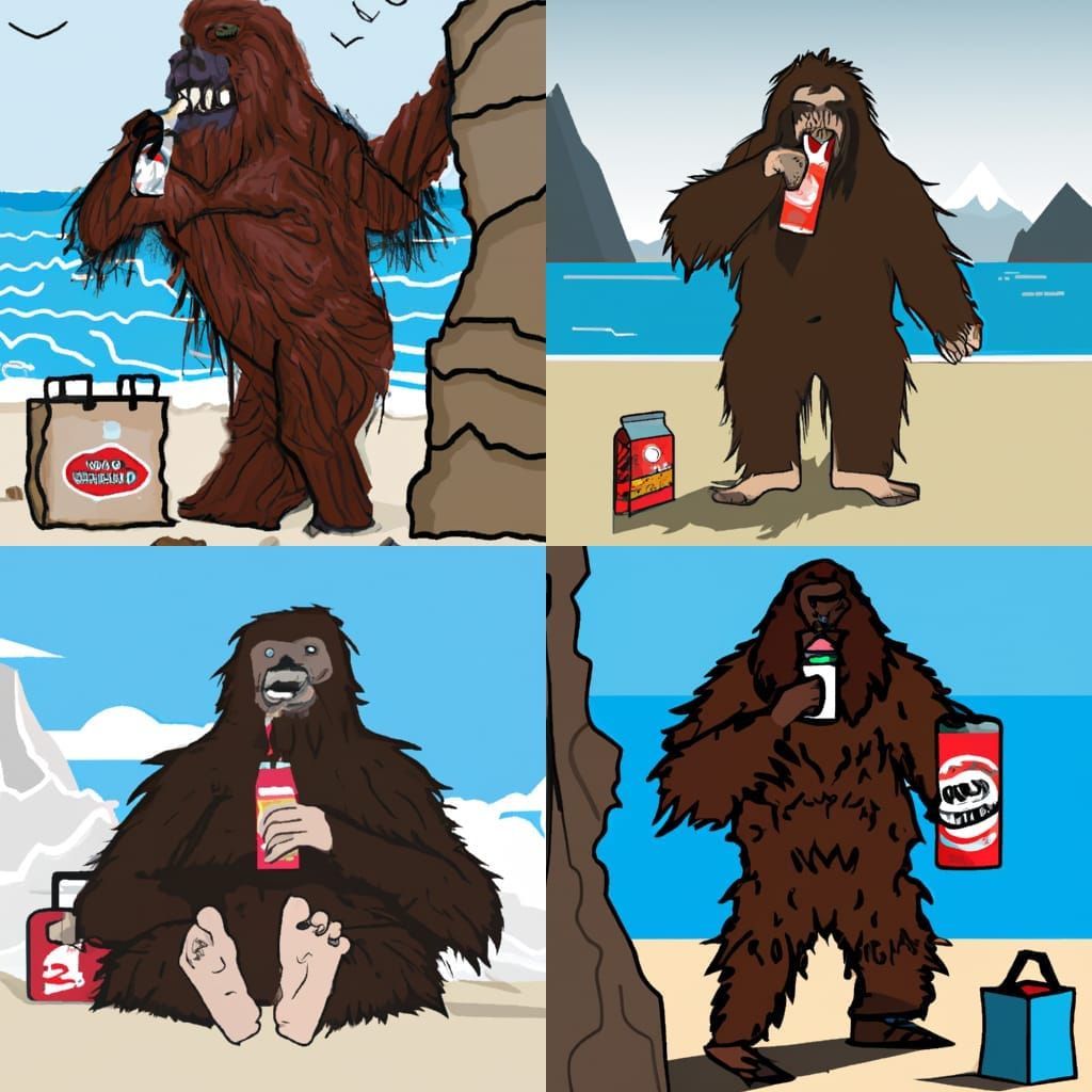 Sasquatch Beach Relaxation with Dr Pepper