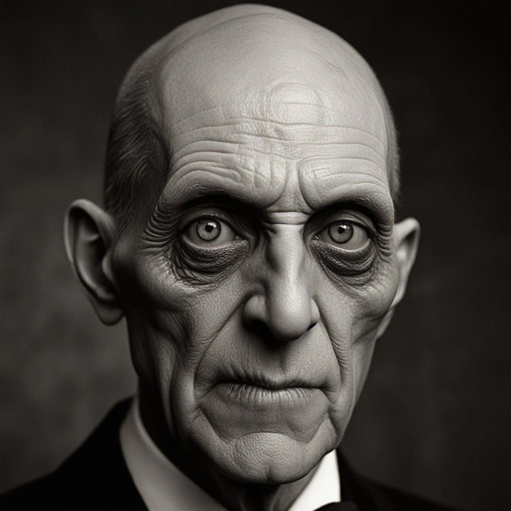 Sinister Eidolon in Lovecraftian Daguerreotype Style