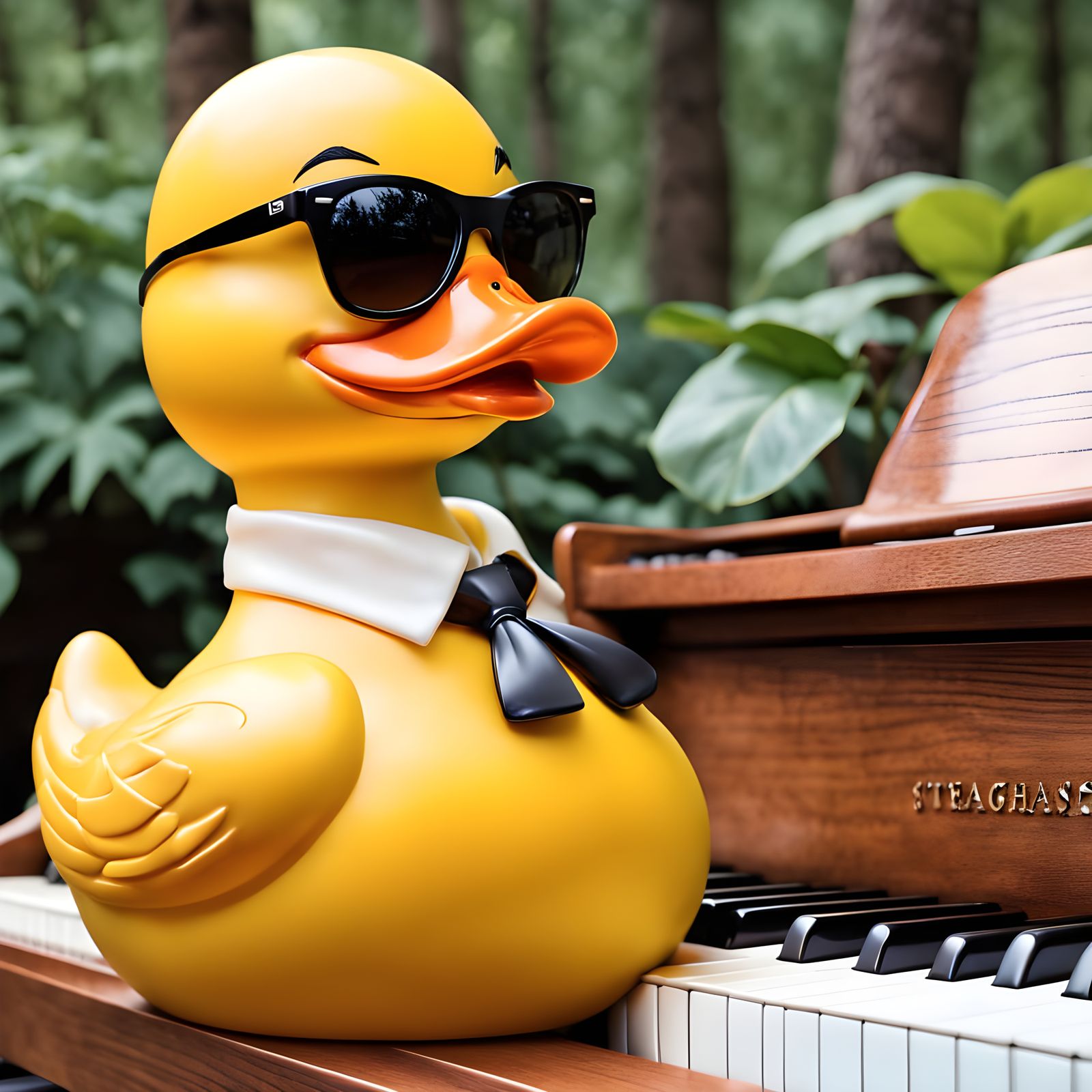 Rubber Duck Wears Shades at Whimsical Chicago Club