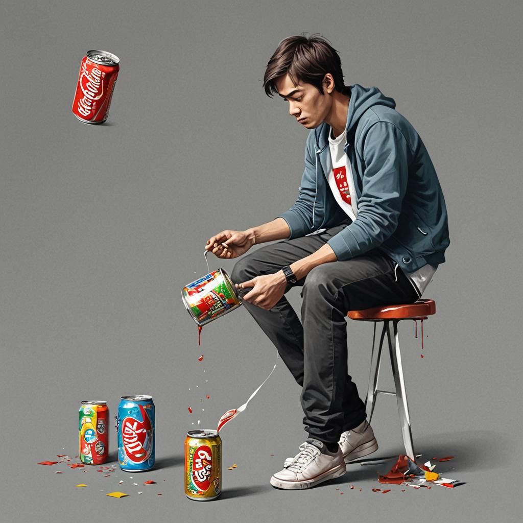 Opening a Can: Bold Digital Art