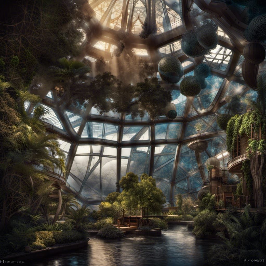 Hyperrealistic Biosphere of Knowledge Exchange in HDR